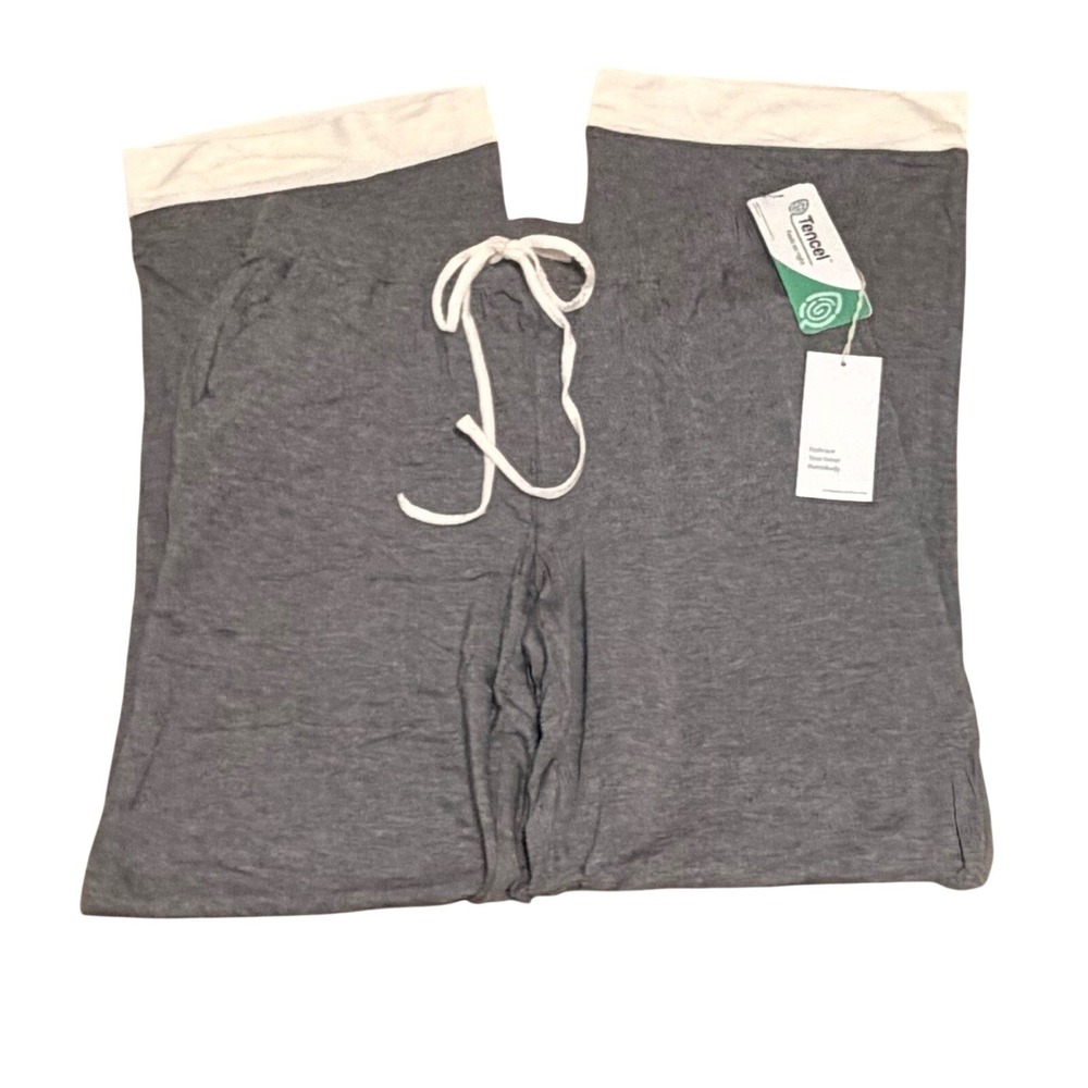 Haven Well Within Tencel Pajama Set Gray XL Pant Set Sleepwear Loungewear NWT - Picture 8 of 11